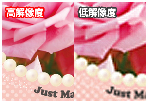 解像度の注意点